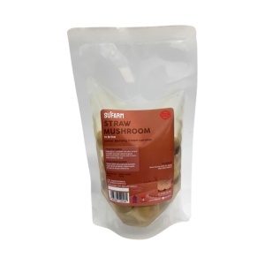 Jamur Merang Utuh Dalam Larutan